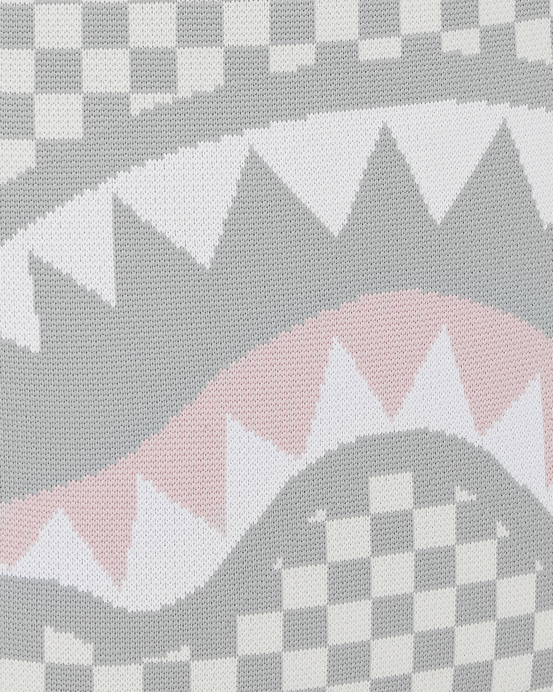 Image of Унисекс Раница SPRAYGROUND KNIT SHARKS IN PARIS IN CREAM DLX BACKPACK